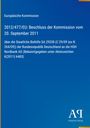 Text über Beschluss der Europäischen Kommission zur Beihilfe an die HSH Nordbank AG. Blaues Cover, Antiphon Verlag Logo.