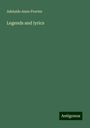 Adelaide Anne Procter: Legends and lyrics, Buch