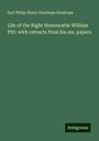 Earl Philip Henry Stanhope Stanhope: Life of the Right Honourable William Pitt: with extracts from his ms. papers, Buch