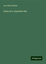 Ann Olivia Adams: Lines on a Japanese fan, Buch