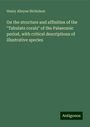 Henry Alleyne Nicholson: On the structure and affinities of the "Tabulate corals" of the Palaeozoic period, with critical descriptions of illustrative species, Buch