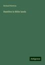 Richard Newton: Rambles in Bible lands, Buch