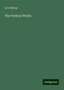 Levi Bishop: The Poetical Works, Buch