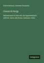 Felice Romani: Gianni di Parigi, Buch