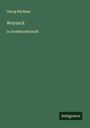 Georg Büchner: Woyzeck, Buch