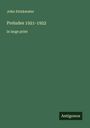John Drinkwater: Preludes 1921-1922, Buch