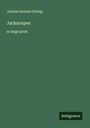 Juliana Horatia Ewing: Jackanapes, Buch