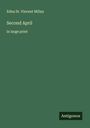 Edna St. Vincent Millay: Second April, Buch