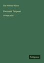 Ella Wheeler Wilcox: Poems of Purpose, Buch