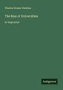 Charles Homer Haskins: The Rise of Universities, Buch