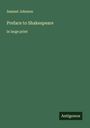 Samuel Johnson: Preface to Shakespeare, Buch