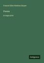 Frances Ellen Watkins Harper: Poems, Buch