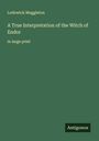 Lodowick Muggleton: A True Interpretation of the Witch of Endor, Buch