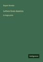 Rupert Brooke: Letters from America, Buch