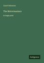 Lloyd Osbourne: The Motormaniacs, Buch
