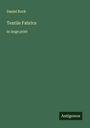 Daniel Rock: Textile Fabrics, Buch