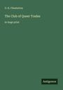 G. K. Chesterton: The Club of Queer Trades, Buch