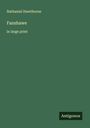 Nathaniel Hawthorne: Fanshawe, Buch