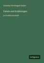 Christian Fürchtegott Gellert: Fabeln und Erzählungen, Buch