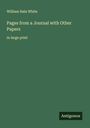William Hale White: Pages from a Journal with Other Papers, Buch