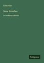 Elise Polko: Neue Novellen, Buch