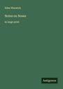 Text: "Eden Warwick. Notes on Noses in large print." Unten: "Antigonos". Dunkelgrüner Hintergrund.