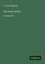 F. Scott Fitzgerald: The Great Gatsby, Buch