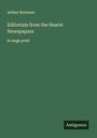 Arthur Brisbane: Editorials from the Hearst Newspapers, Buch