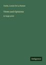 Ouida: Views and Opinions, Buch