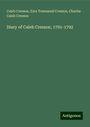 Caleb Cresson: Diary of Caleb Cresson, 1791-1792, Buch