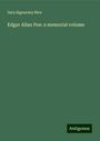 Sara Sigourney Rice: Edgar Allan Poe: a memorial volume, Buch