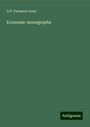 G. P. Putnam's Sons: Economic monographs, Buch