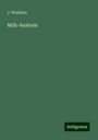 J. Wanklyn: Milk-Analysis, Buch