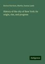 Burton Harrison: History of the city of New York: its origin, rise, and progress, Buch