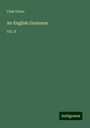 Clair Grece: An English Grammar, Buch