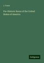 J. Foster: Pre-Historic Races of the United States of America, Buch