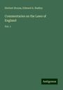 Herbert Broom: Commentaries on the Laws of England, Buch