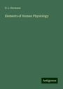 D. L. Hermann: Elements of Human Physiology, Buch