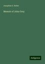 Josephine E. Butler: Memoir of John Grey, Buch