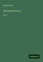 Alfred Taylor: The India Directory, Buch