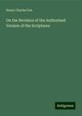 Henry Charles Fox: On the Revision of the Authorised Version of the Scriptures, Buch