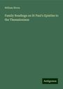 William Niven: Family Readings on St Paul's Epistles to the Thessalonians, Buch