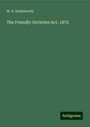 W. A. Holdsworth: The Friendly Societies Act, 1875, Buch