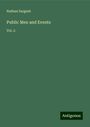 Nathan Sargent: Public Men and Events, Buch