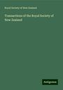 Royal Society of New Zealand: Transactions of the Royal Society of New Zealand, Buch