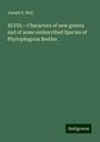 Joseph S. Baly: XLVIII.¿Characters of new genera and of some undescribed Species of Phytophagous Beetles, Buch