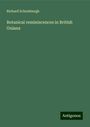 Richard Schomburgk: Botanical reminiscences in British Guiana, Buch