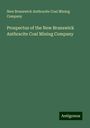 New Brunswick Anthracite Coal Mining Company: Prospectus of the New Brunswick Anthracite Coal Mining Company, Buch