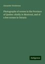 Alexander Henderson: Photographs of scenes in the Province of Quebec chiefly in Montreal, and of a few scenes in Ontario, Buch