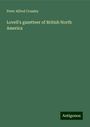 Peter Alfred Crossby: Lovell's gazetteer of British North America, Buch